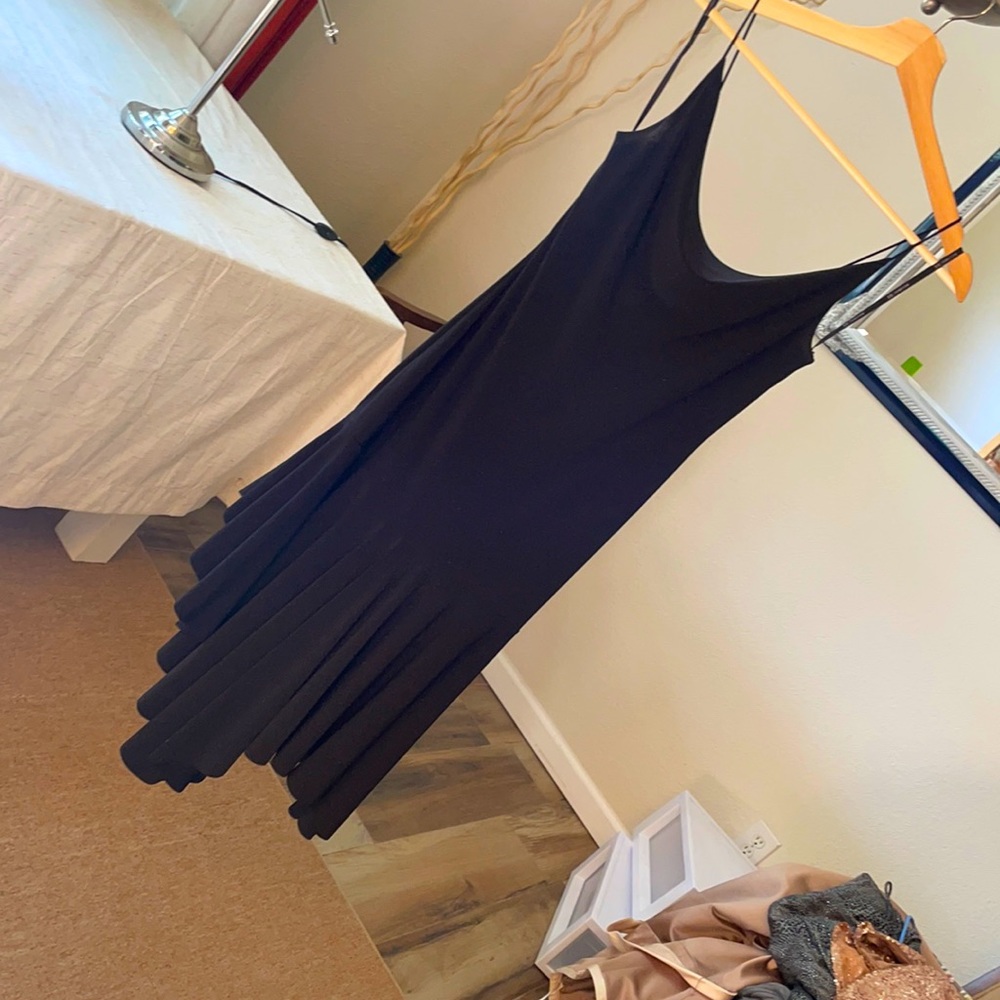 Black cocktail dress